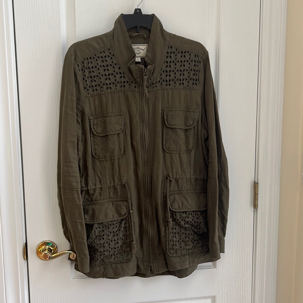 Lucky Brand Army Green Jacket